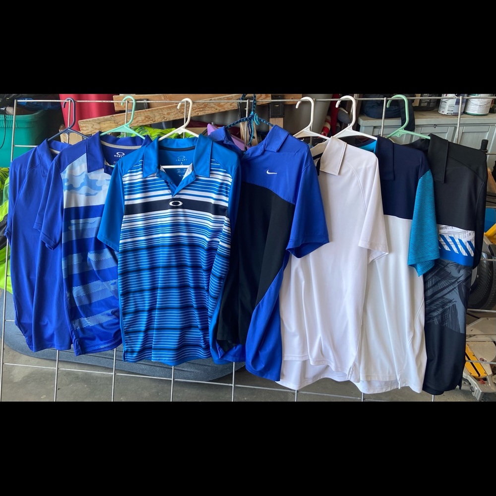 Huge lot of Men’s Oakley Polos
